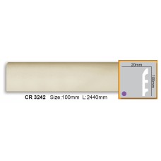 Декоративный молдинг из полиуретана CR 3242 (2.44м)*